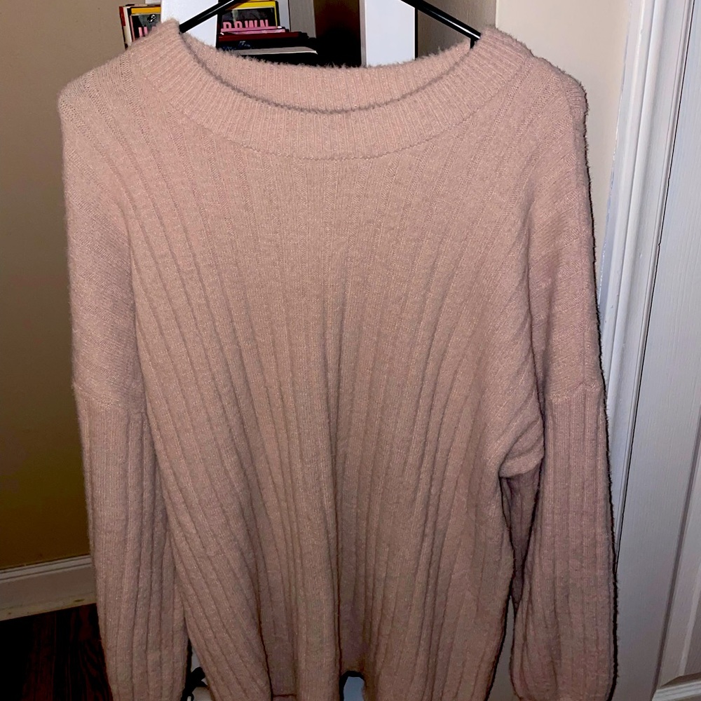 Aerie Buttercream Crew Sweater